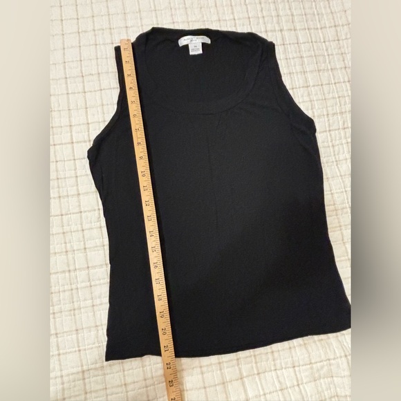 August Silk Classic Black Sleeveless Top - Picture 5 of 5